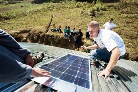 Solar Empowerment: Lights Illuminating Guatemalan Hills and Hearts Image